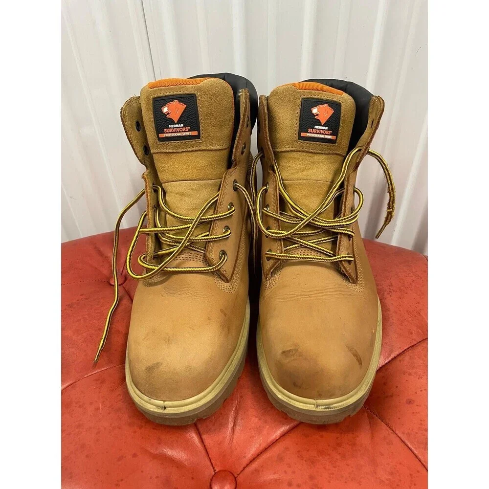 Herman Survivors Men's  Driller Steel Toe Work Boots , Size 13 - New in Box